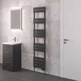 Eastbrook Addington Type10 Designer Towel Radiator 1750mm x 500mm - Matt Anthracite - 91.0075 - TAP 'N' SHOWER