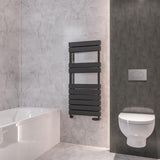Eastbrook Addington Type20 Designer Towel Radiator 1110mm x 500mm - Matt Anthracite - 91.0121 - TAP 'N' SHOWER