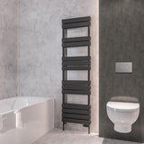 Eastbrook Addington Type20 Designer Towel Radiator 1750mm x 500mm - Matt Anthracite - 91.0122 - TAP 'N' SHOWER