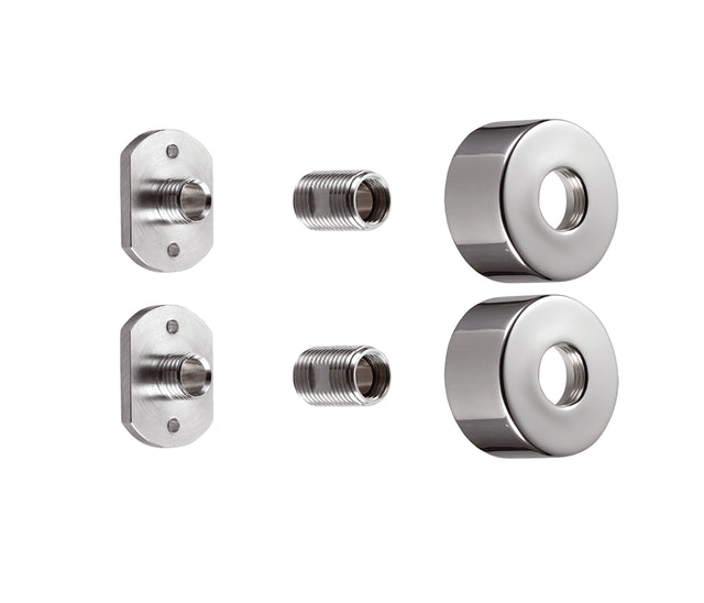 JTP Front Fixing Brackets - Chrome - 1299