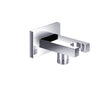 JTP Square Wall Outlet with Holder - Chrome - 30212