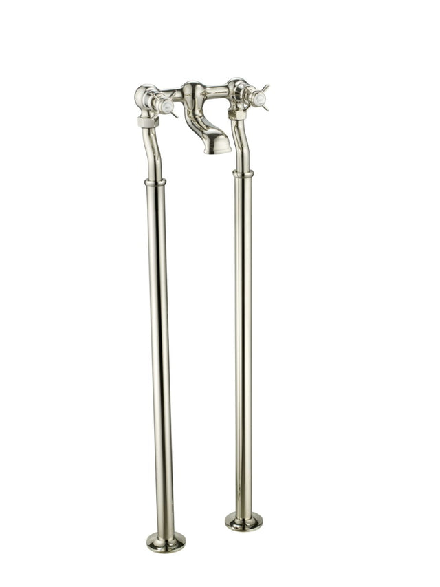 JTP Grosvenor Freestanding Bath Filler - Nickel - 98275FSNK