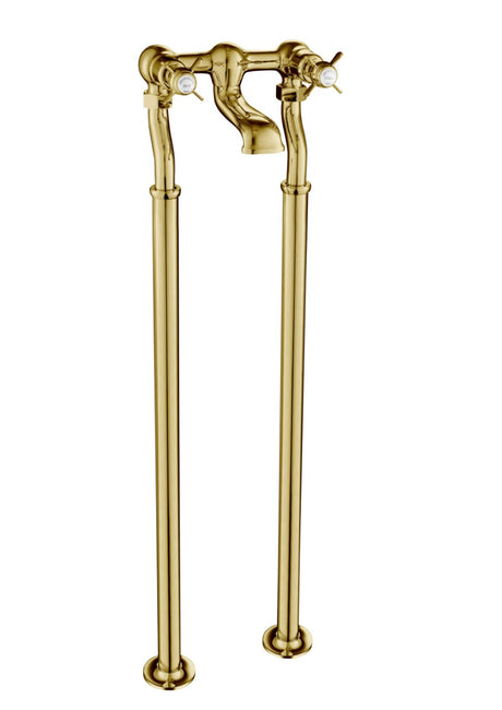 JTP Grosvenor Freestanding Bath Filler - Antique Brass - 98223FSG