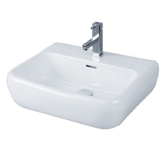 Rak Metropolitan Basin 1 Tap Hole 520mm - White - MET52BAS1