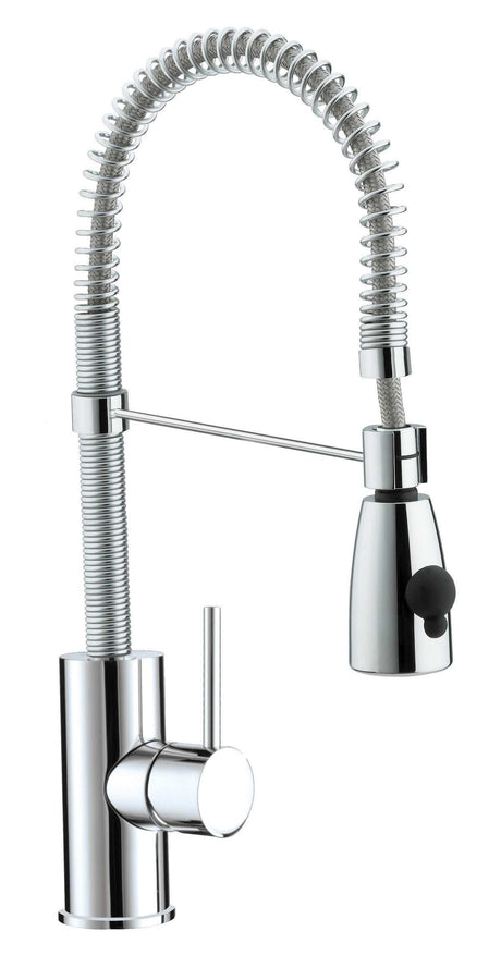 Bristan Target Modern Pull Out Spray Mono Kitchen Sink Mixer Tap - Chrome - TG SNK C