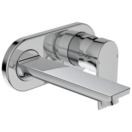 Armitage Shanks Edit L Single Lever Wall Mounted Basin Mixer - Chrome - A1350AA