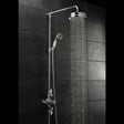 Nuie Triple Handle Victorian Exposed Shower Valve - Chrome - A3089E
