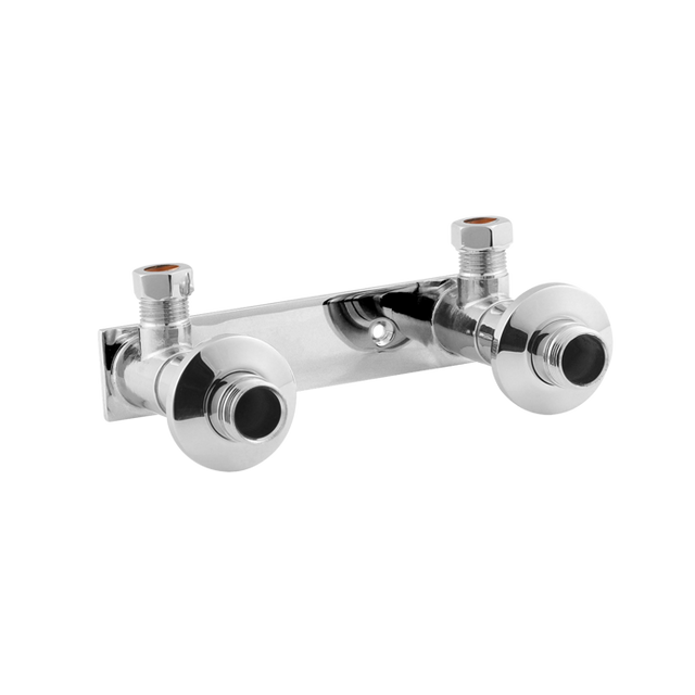 Nuie Bar Showers Contemporary Fast-Fit Bracket for Thermostats - Chrom
