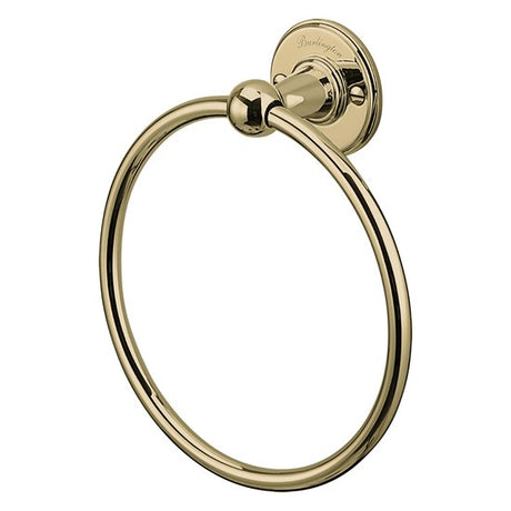 Burlington Towel Ring 170mm Diameter Gold - A3GOLD