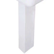 Rak Metropolitan Full Pedestal For 52cm Basin - White - METPED
