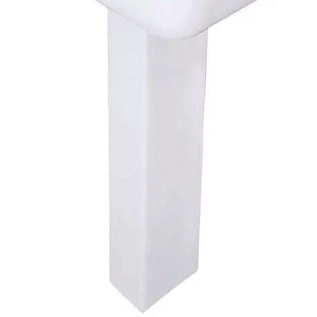 Rak Metropolitan Full Pedestal For 52cm Basin - White - METPED