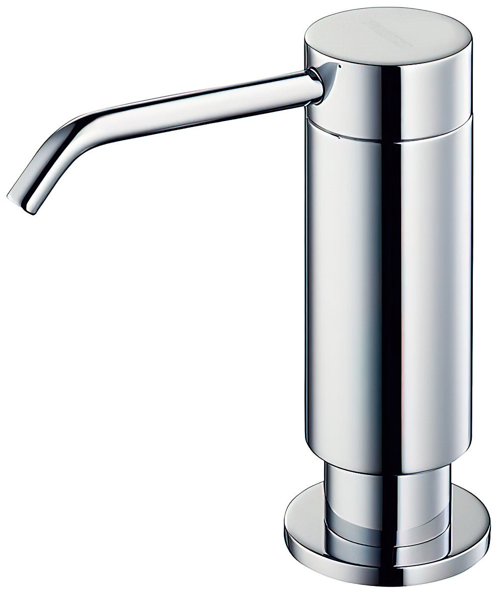 Armitage Shanks Contour 21 upright deck mounted soap dispenser - Ultra Steel - A9208GN