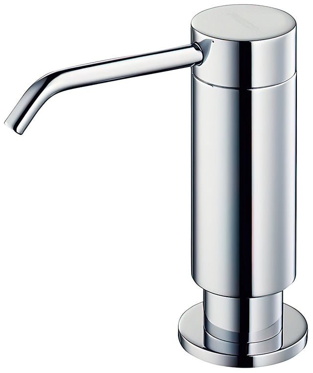 Armitage Shanks Contour 21 upright deck mounted soap dispenser - Ultra Steel - A9208GN