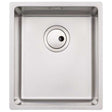 Abode Matrix R15 stainless steel undermount kitchen sink with 380mm length and 440mm width bowl