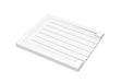 Launde Abbey Fireclay Sink Drainer 545mm x 467mm x 40mm - White