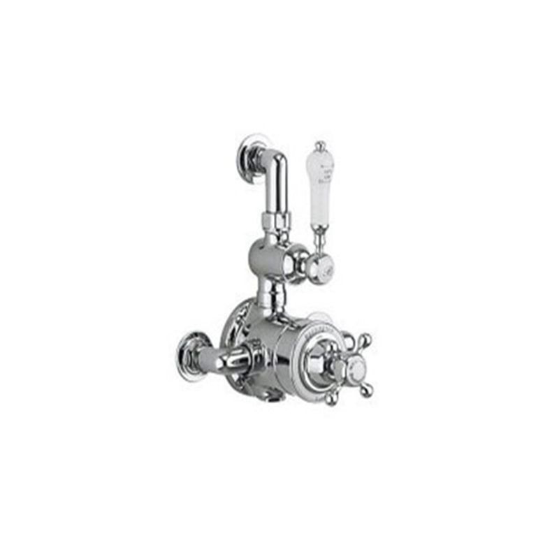 Burlington Avon Chrome Exposed Valve Single Outlet - AF1S