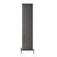 Scudo Apex Designer Radiator Double 1800mm x 236mm - Anthracite - APEX18 - 23V - D - A - TAP 'N' SHOWER