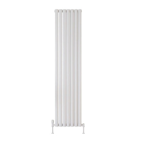 Scudo Apex Designer Radiator Double 1800mm x 354mm - White - APEX18 - 35V - D - W - TAP 'N' SHOWER
