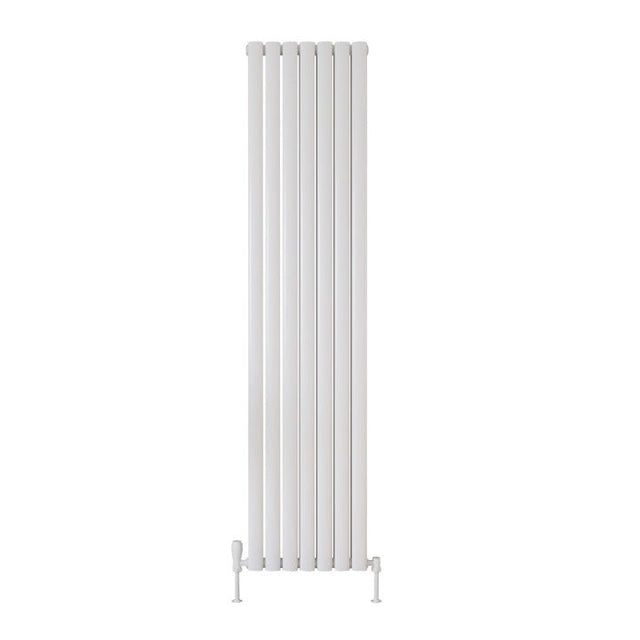 Scudo Apex Designer Radiator Double 1800mm x 354mm - White - APEX18 - 35V - D - W - TAP 'N' SHOWER