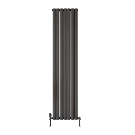 Scudo Apex Designer Radiator Single 1800mm x 354mm - Anthracite - APEX18-35V-S-A