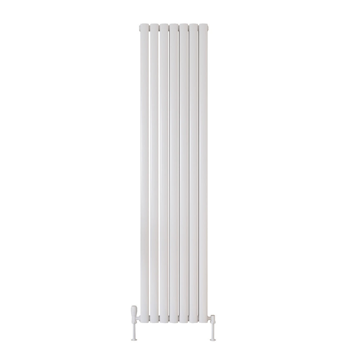 Scudo Apex Designer Radiator Double 1800mm x 413mm - White - APEX18-41V-D-W