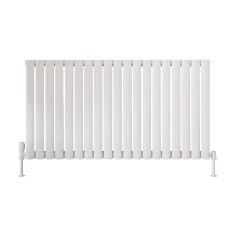 Scudo Apex Designer Radiator Single 600mm x 590mm - White - APEX60 - 59S - W - TAP 'N' SHOWER