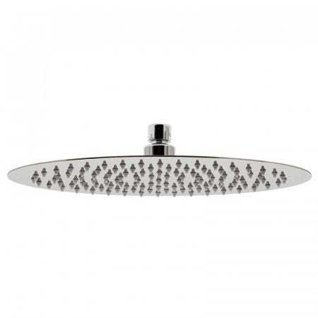 Vado Aquablade single function slim oval chrome shower head 300mm x 200mm