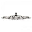 Vado Aquablade slim oval chrome shower head with easy clean nozzles, 300mm x 200mm