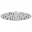 Vado Aquablade Single Function chrome slim line round shower head 300mm with easy clean nozzles