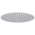 Vado Aquablade Single Function slim round chrome shower head 500mm with easy clean nozzles