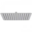 Vado Aquablade single function slim line square shower head 300mm chrome finish