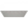 Vado Aquablade Single Function slim line square chrome shower head 400mm