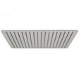 Vado Aquablade single function slim line square shower head 400mm chrome finish