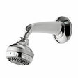 Aqualisa Varispray Fixed Shower Head Wall Mounted 3 Spray Option Shower Head - Chrome - 99.50.01 - TAP 'N' SHOWER