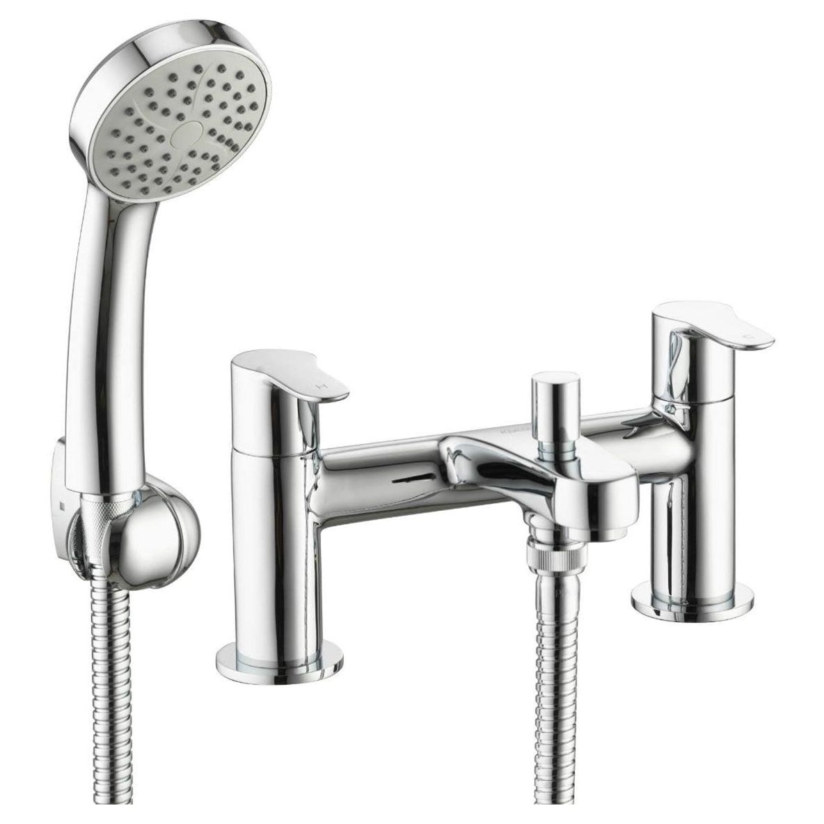 Aqualisa Central Bath Shower Mixer Tap - Chrome - CT.BSMT.CH