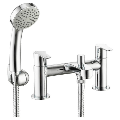 Aqualisa Central Bath Shower Mixer Tap - Chrome - CT.BSMT.CH