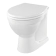 Twyford Alcona Back To Wall Toilet Pan - White - AR1438WH - TAP 'N' SHOWER