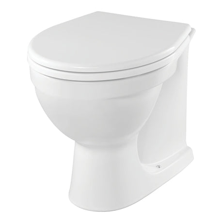 Twyford Alcona Back To Wall Toilet Pan - White - AR1438WH