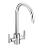 Bristan Artisan Modern EasyFit Dual Handle Kitchen Sink Mixer Tap - Ch
