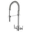 Bristan Artisan Dual Handle Professional Pull-Out Mono Kitchen Sink Mi