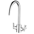 Bristan Artisan Dual Handle Filter Mono Kitchen Sink Mixer Tap - Chrom