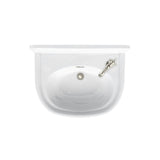 Burlington Arcade Right Hand 1 Taphole Cloakroom Basin 500 x 400mm - White - ARC5001THRH