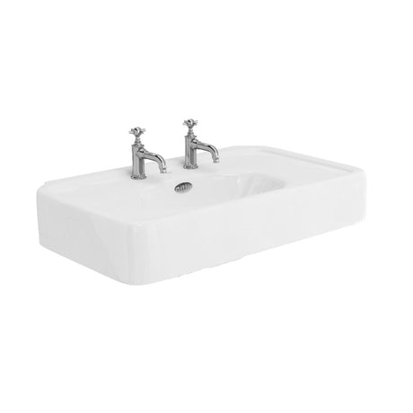 Burlington Arcade Basin 900mm - White - ARC900 - TAP 'N' SHOWER