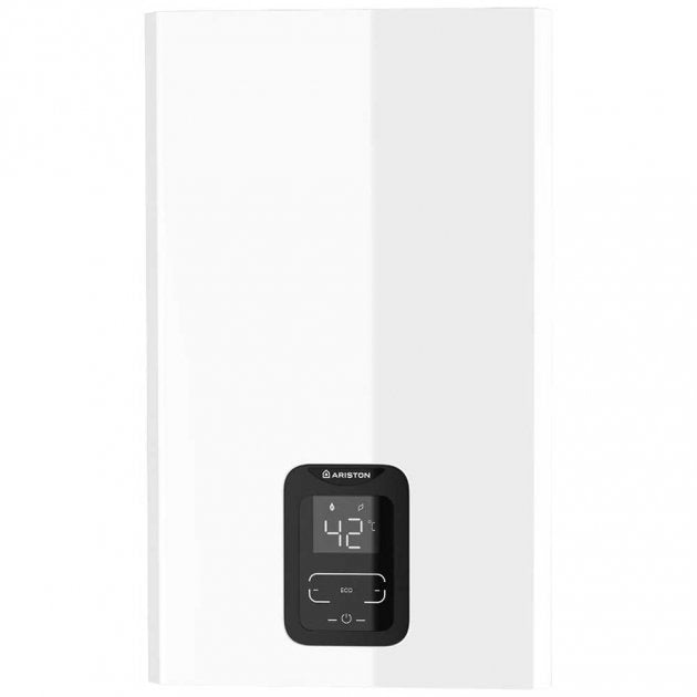 Ariston Next Evo X Modern Gas Instantaneous 16 NG Water Heater - White - 3632533