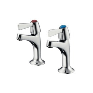 Armitage Shanks Alterna 21 1/2" High Neck Pillar Taps - Chrome - B1679AA