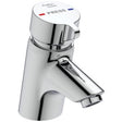 Armitage Shanks Avon 21 Push Button Self Closing Basin Mixer Tap - Chrome - B8861AA