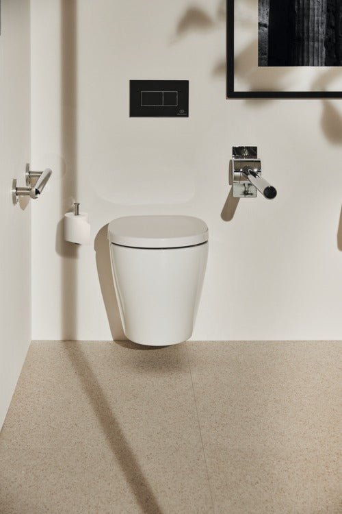 Armitage Shanks Contemporary 21 Hinged Support Rail - Chrome - S6362AA - TAP 'N' SHOWER