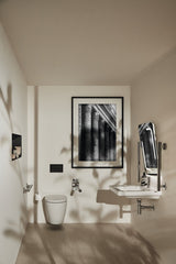 Armitage Shanks Contemporary 21 Hinged Support Rail - Chrome - S6362AA