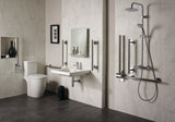 Armitage Shanks Contemporary 21 Hinged Support Rail - Chrome - S6362AA