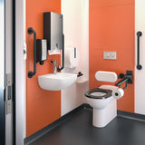 Armitage Shanks Contour 21+ 70cm Projection Back to Wall Rimless Toile Pan ONLY - White - S0437HY